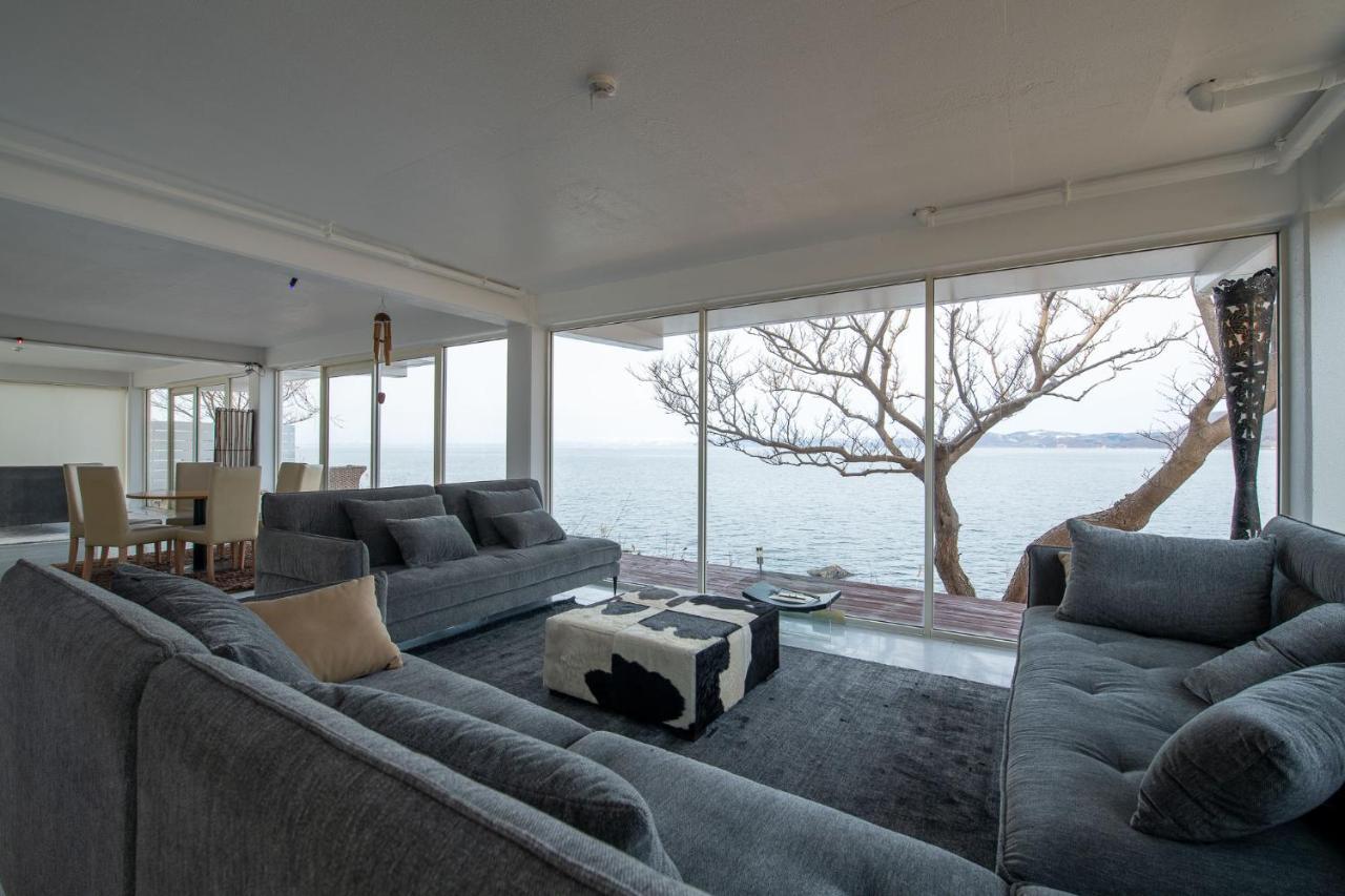 Sea Side House Toya Villa Toyako Bagian luar foto